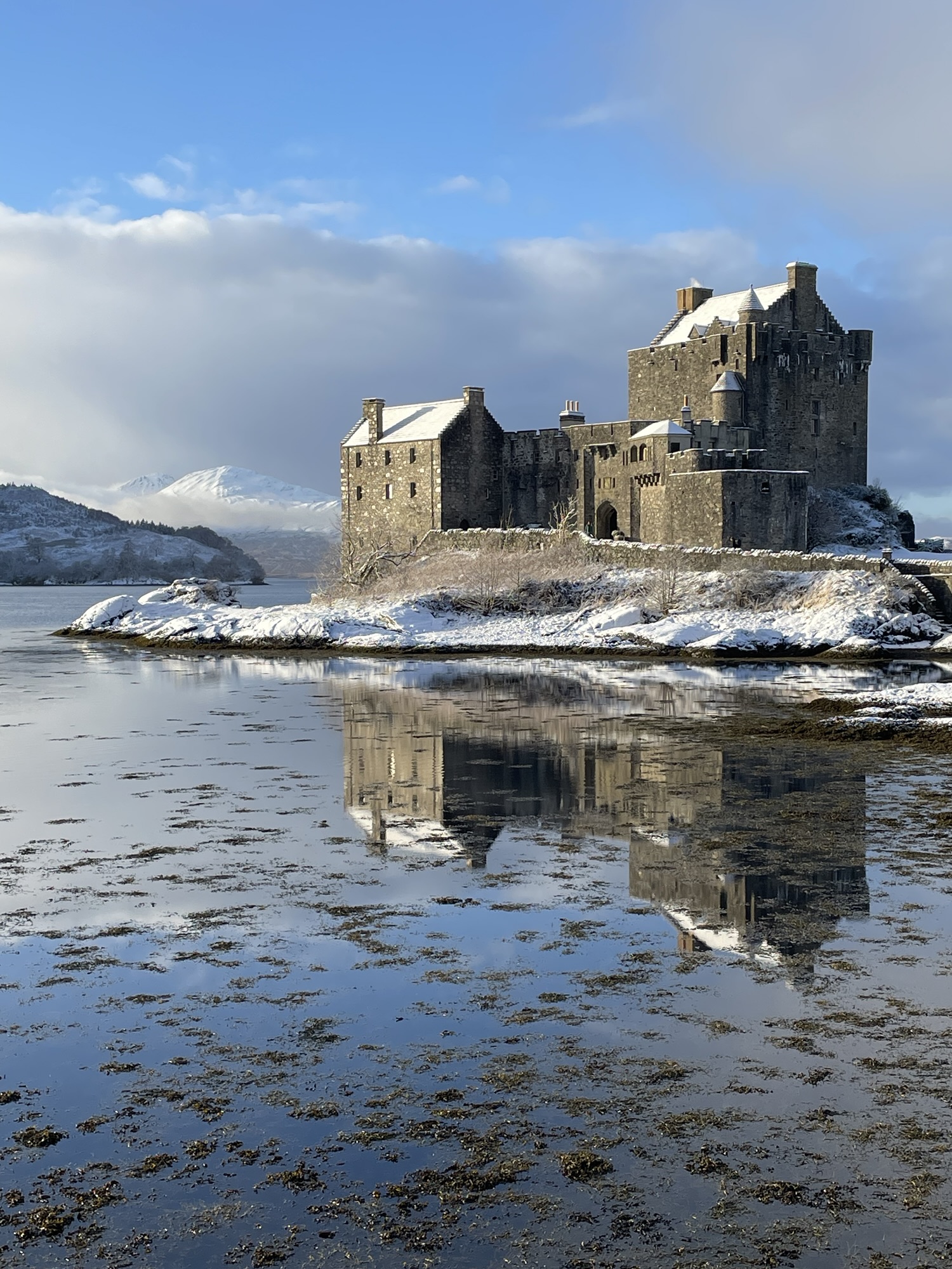 Snow, a Castle, and the Luck of the Road