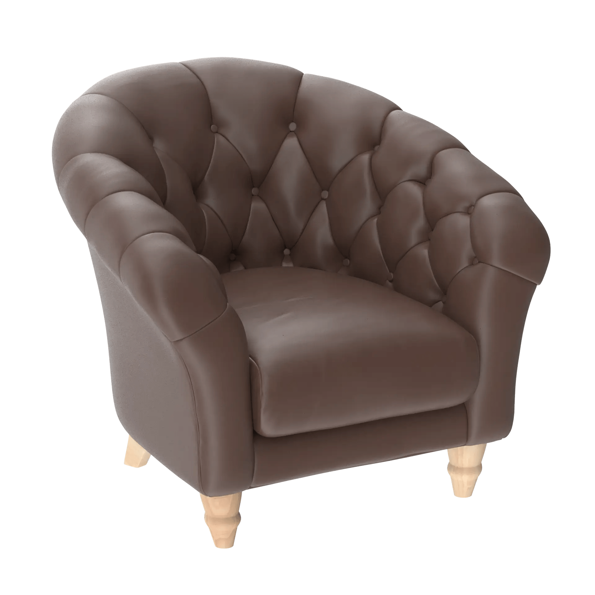 Cupcake Leather Brown