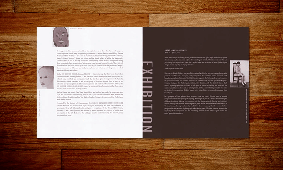 The Institute of Contemporary Art – Boston Brochure