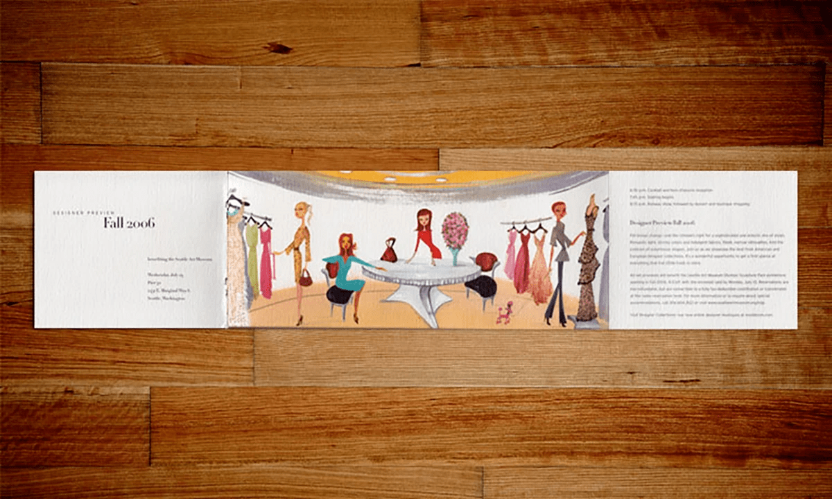 Nordstrom Showcase Invitation