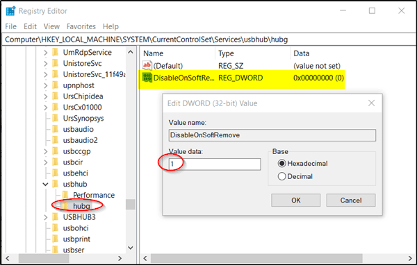 USB port remains active even after using Safely remove hardware