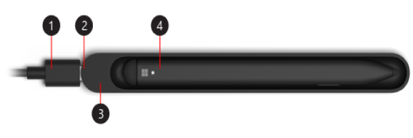 How to set up and use USB-C charging base for Surface Slim Pen