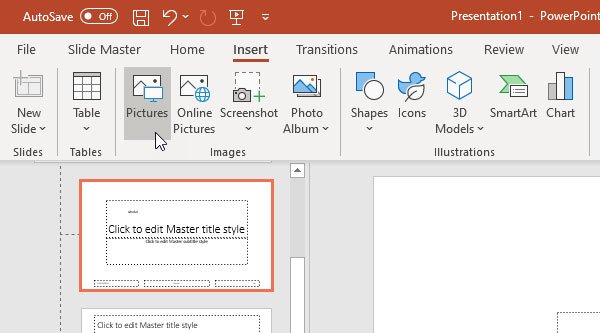 How to insert a Text or Image Watermark in PowerPoint slides