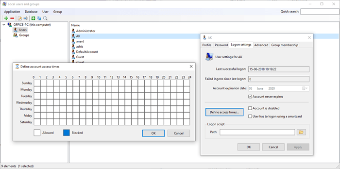 Local User & Group Management in Windows 10 Home