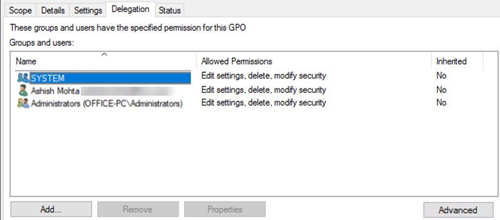 Exclude users computers group policy