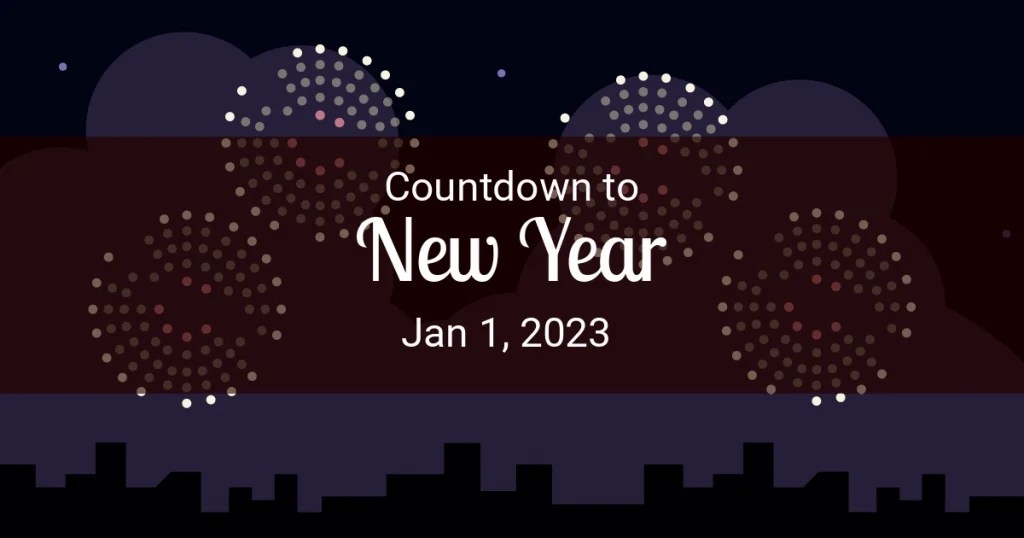 New Year Countdown – Countdown to New Year 2023