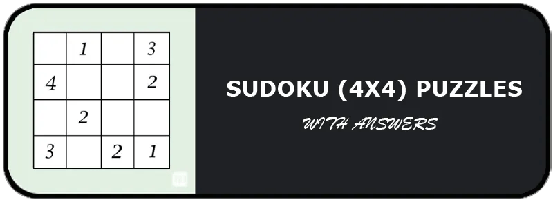 Sudoku 4x4 PDF