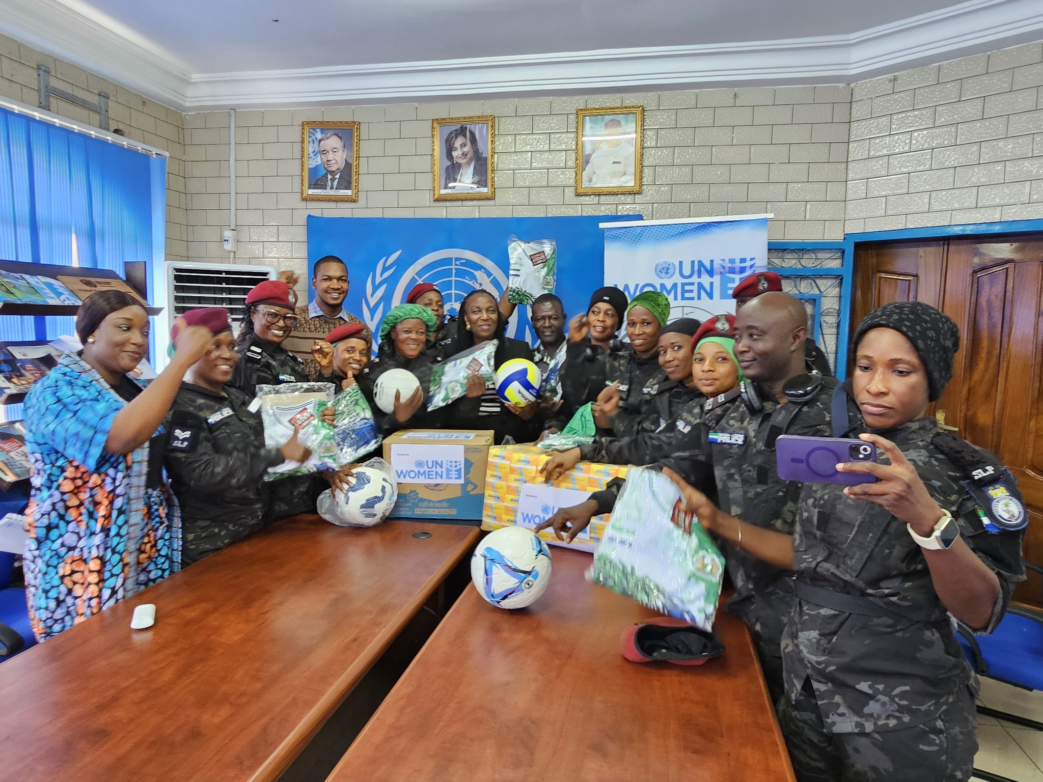 UN Women Honours Peacekeepers With Dignity Kits & Supplies Ahead Of Departure
