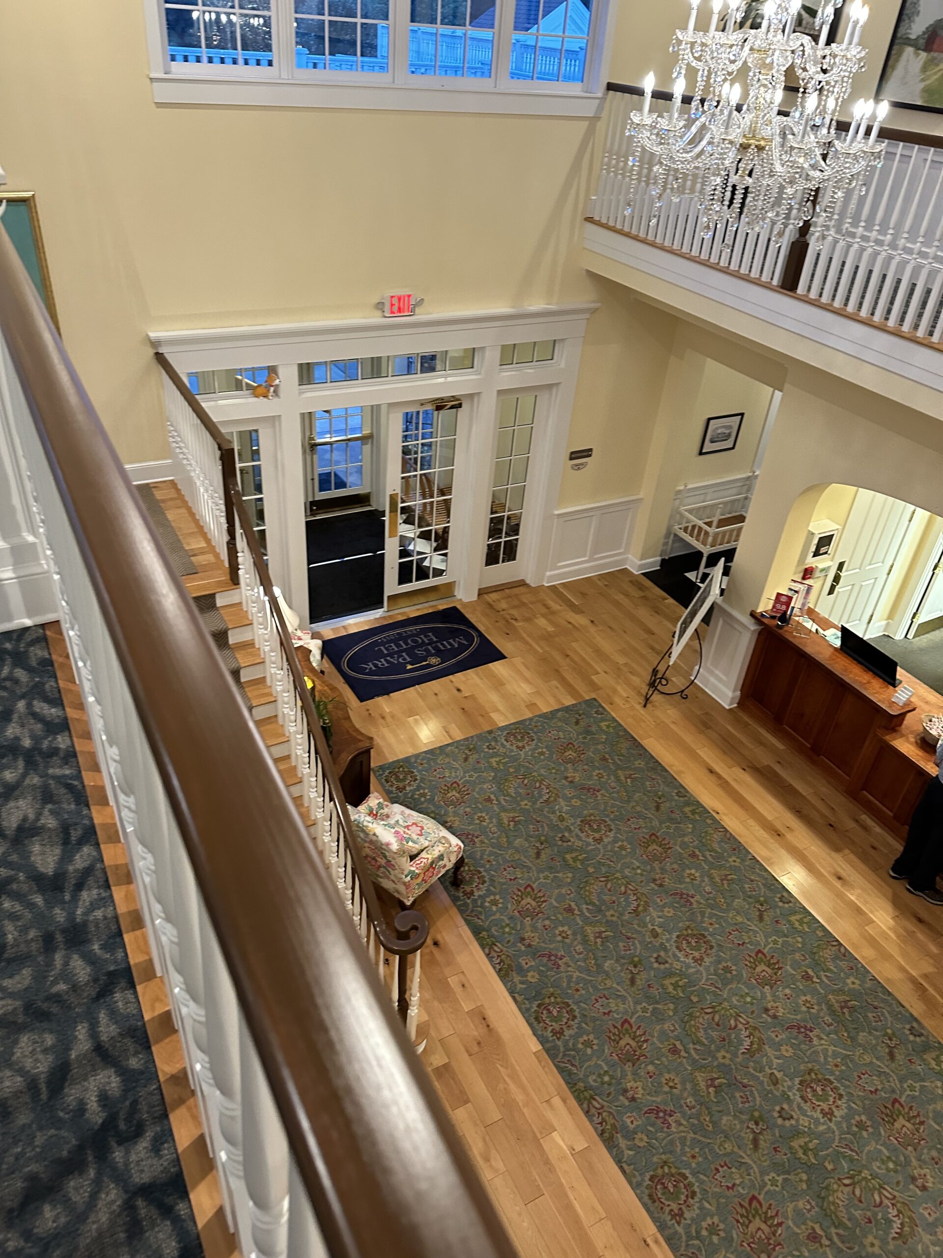 Lobby of the Mills Park Hotel