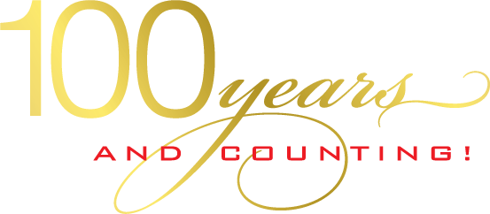 100 year logo