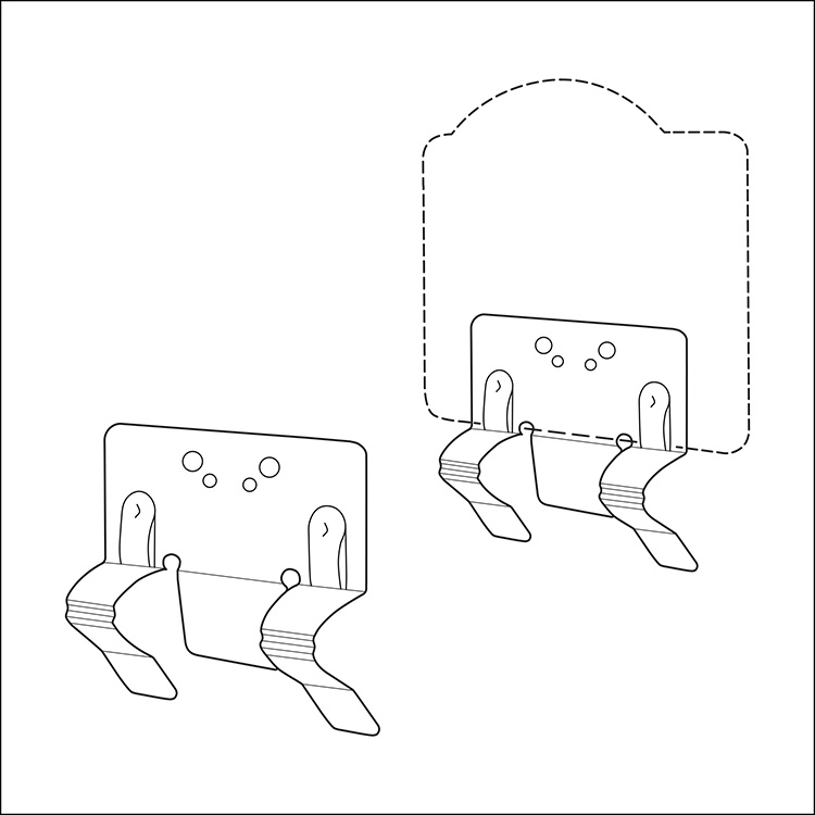 RPC – Removable Pan Clip, Stainless Steel - Image 3