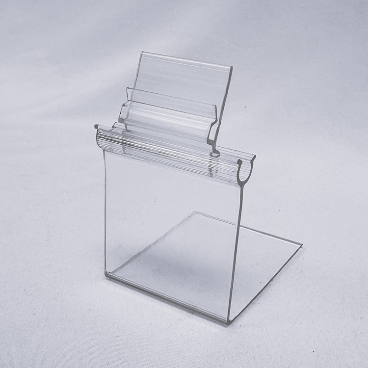 THS View-Lok™ Tag Holder, Snap-In Design, Clear - Image 3