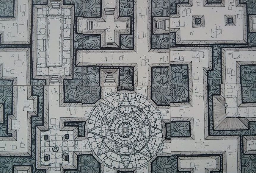 dungeons & dragons beginner map