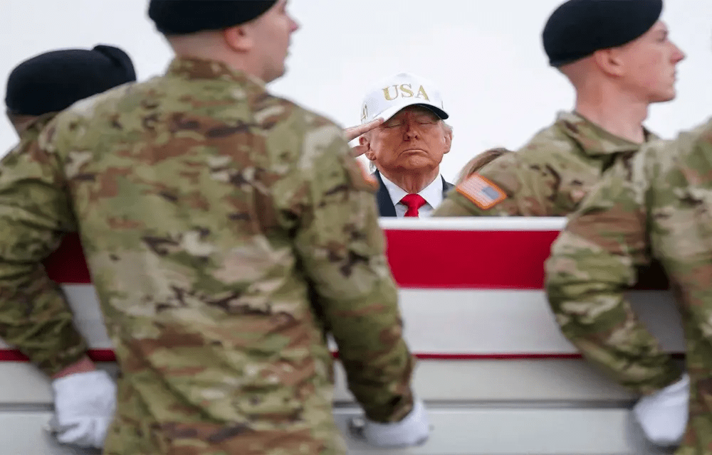 Trump Finds A New Way To Diss The Soldiers He Helped Kill With His Iran War