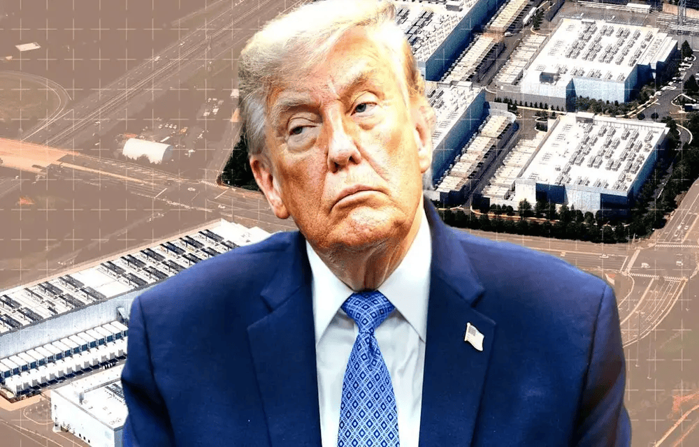 Angry Trump Declares Cities That Refuse Data Centers Will Be ‘Backwards And Poor’