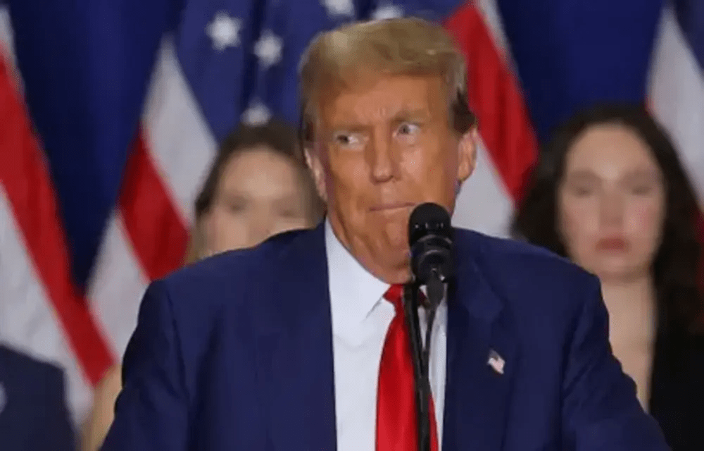 Trump Can’t Remember Name Of The Candidate He’s Endorsing – Calls Her ‘Ma’am’