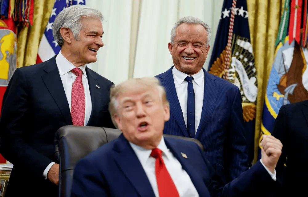 Disgusting Trump Brags About Grabbing Melania’s ‘Part’ As Cabinet Members Laugh