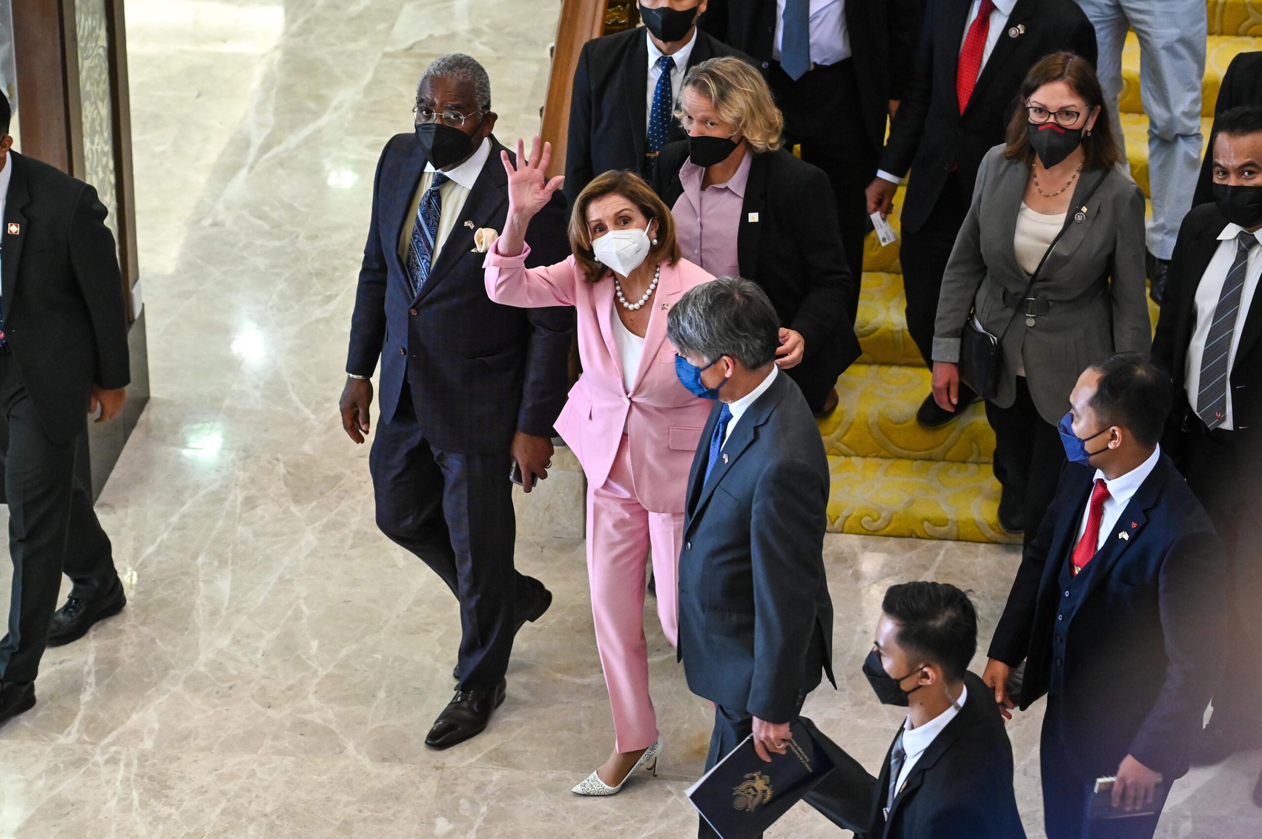 Pelosi Arrives In Malaysia, Tensions Rise Over Taiwan Visit