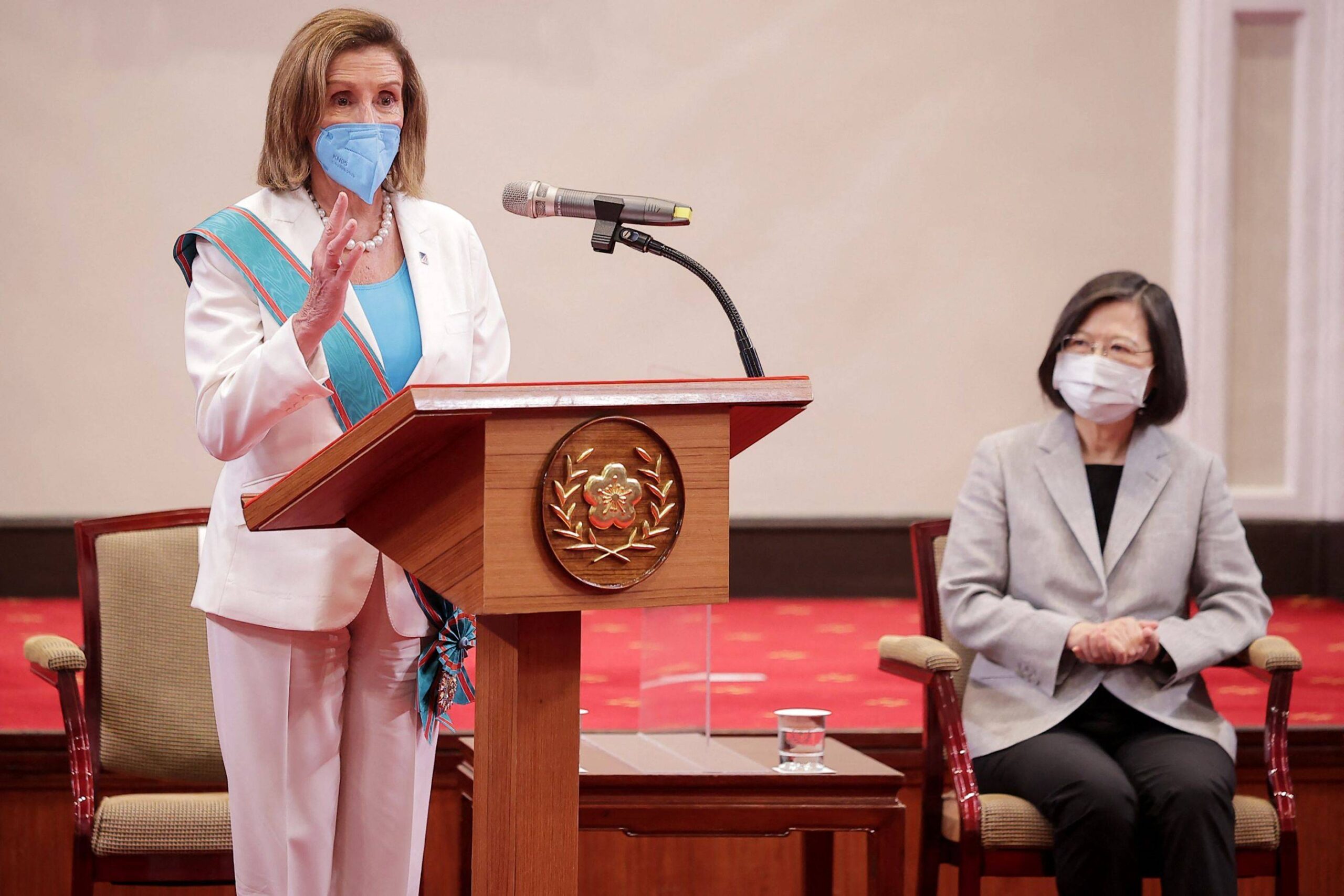 Pelosi Says US Will Not Abandon Taiwan As China Protests