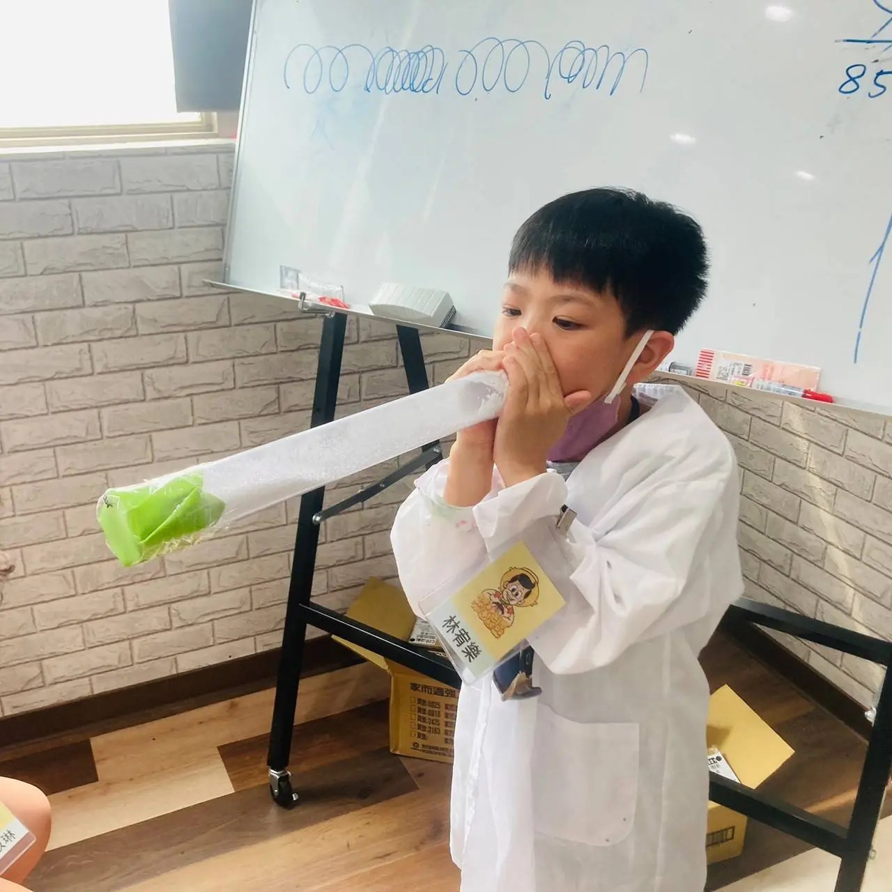 靜電實驗開始囉！
