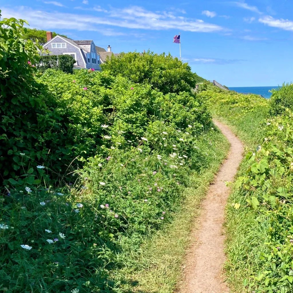 Where Is Nantucket Located And How Do You Get To It Map Included Small Sconset Bluff Walk.