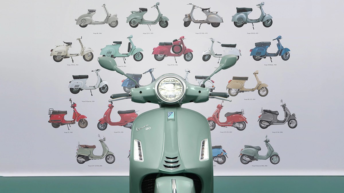 Vespa GTS 80周年特仕版 實車到店