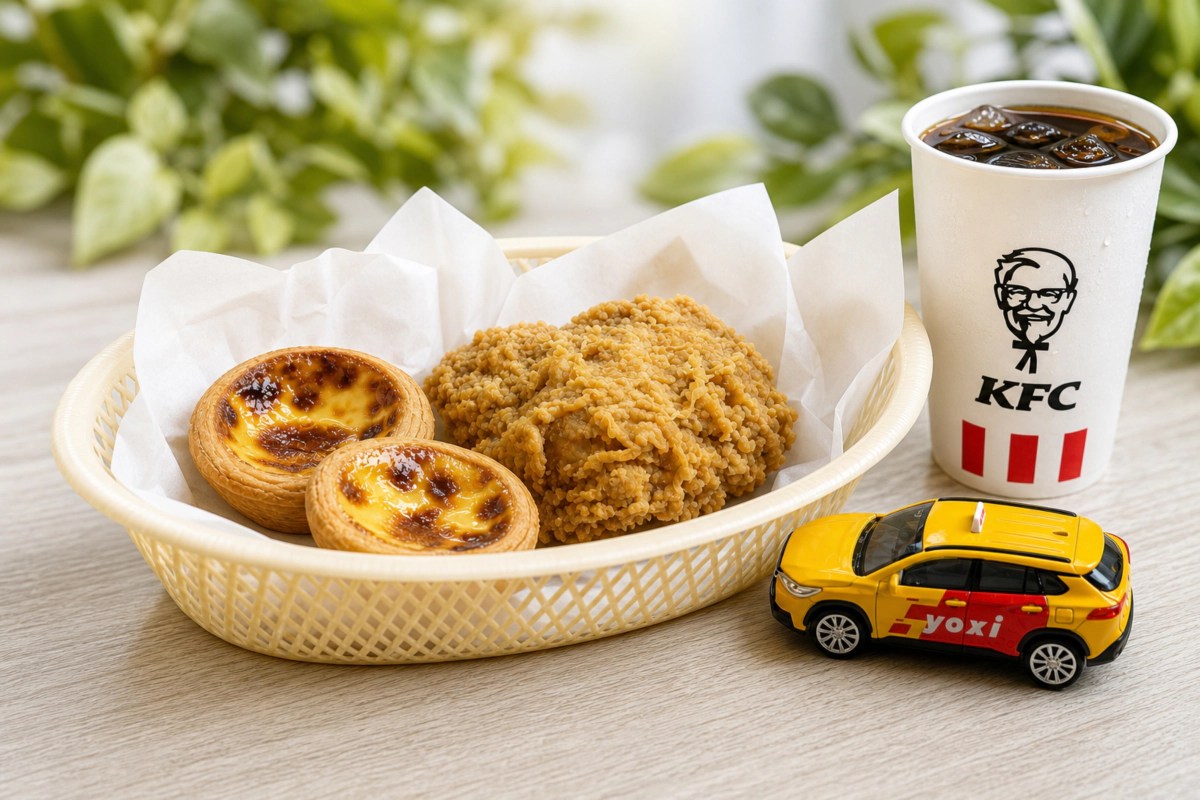 yoxi跨域攜手KFC、HOLA