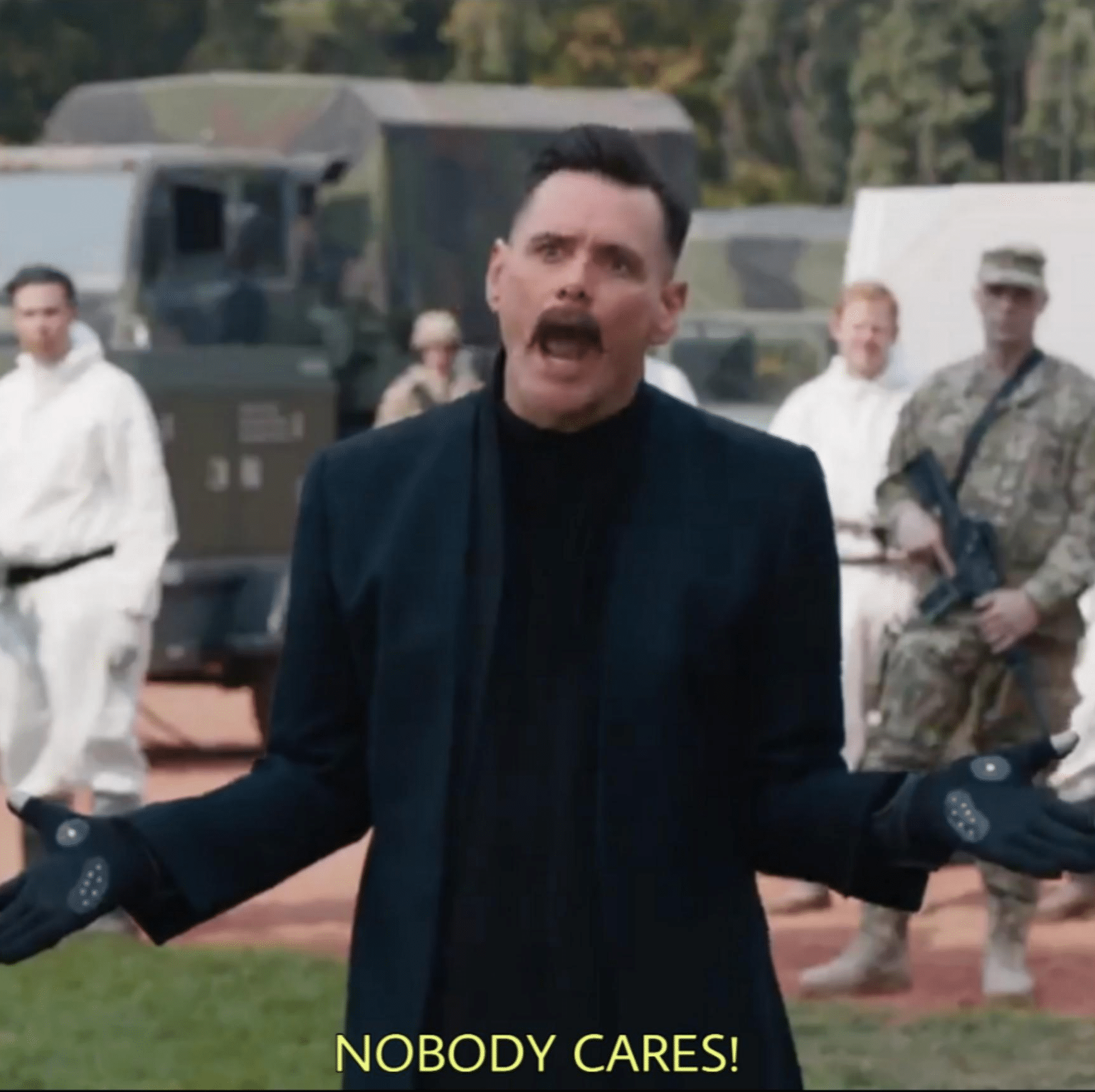 That's just something x say. Meme Generator Jim Carrey Robotnik Eggman Nobody Cares Newfa Stuff