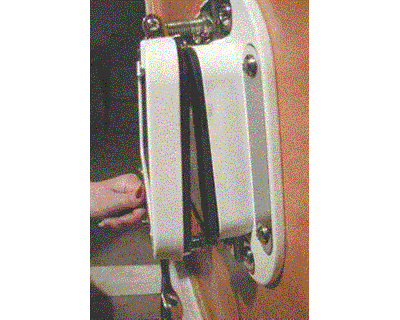 image of step 16 check window seal for pressure for Tri-Matrix portlight installation