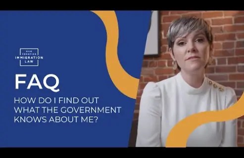 How do I find out what the government knows about me?