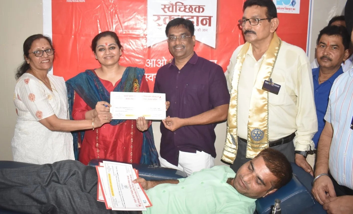 रक्तदान से बड़ा नहीं है कोई दान