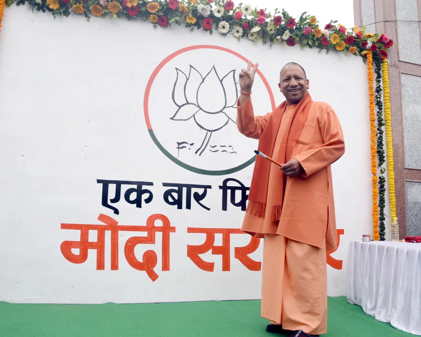 फिर एक बार मोदी सरकार, इस बार भाजपा चार सौ पार : सीएम योगी