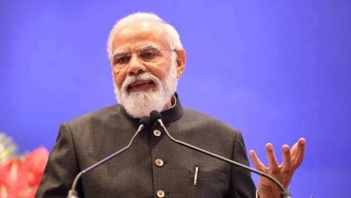 दिल्ली में प्रधानमंत्री नरेंद्र मोदी ने कहा, कांग्रेस परिवारवाद, भ्रष्टाचार और तुष्टीकरण से आगे नहीं सोच सकती