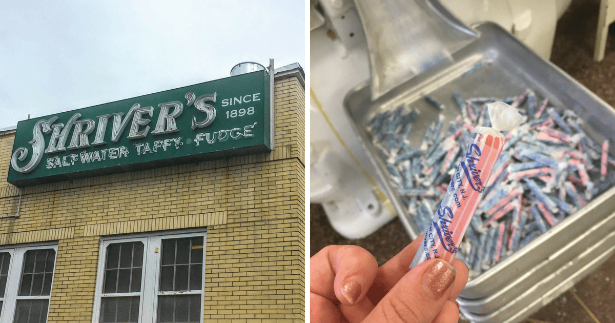 Shriver's Homemade Salt Water Taffy and Fudge New Jersey Isn't Boring