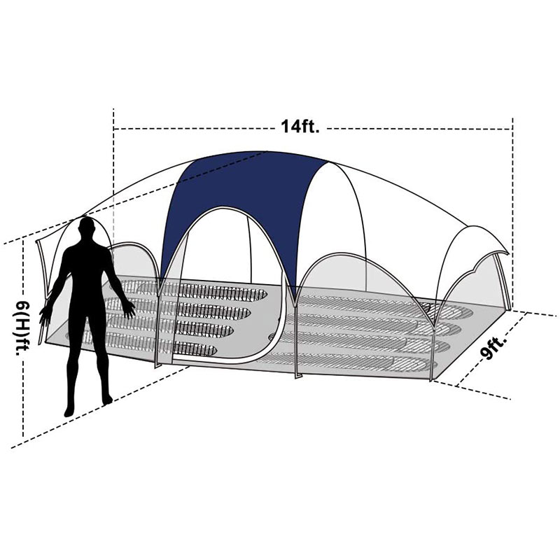CAMPROS 8-Person Tent