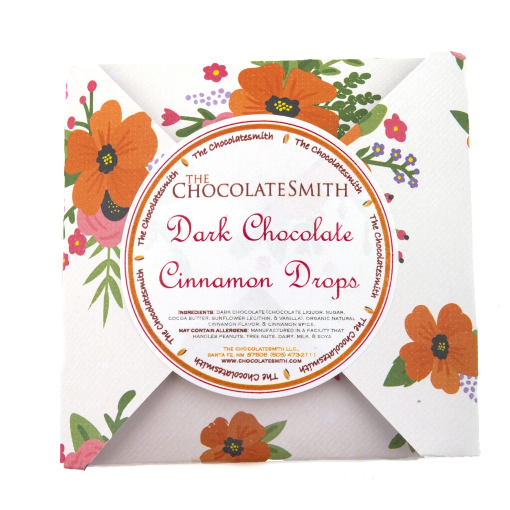 Sark chocolate cinnamon drops by Chocolatesmith