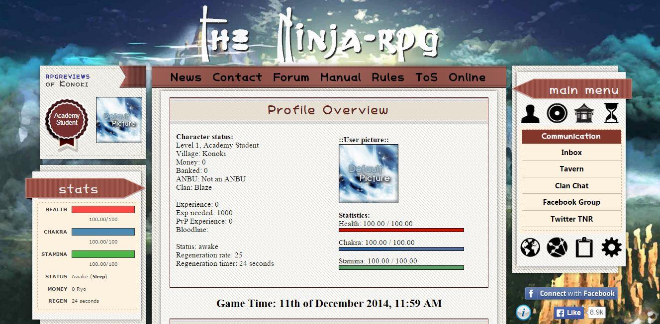 The ninja-rpg