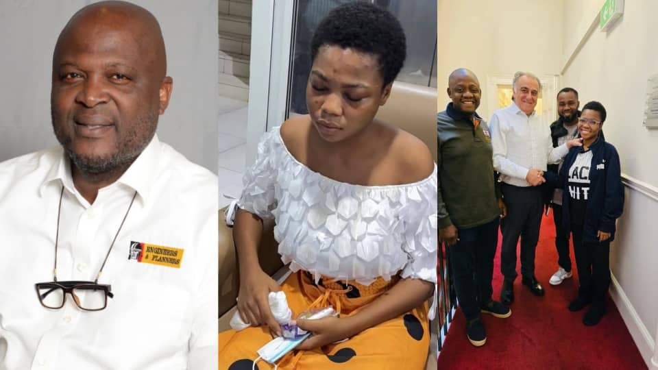 Ibrahim Mahama to Sponsor Suzzy Pinamang’s Education after successful Eye Surgery.