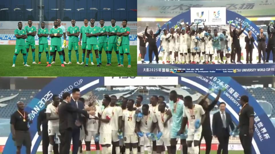 UDS wins FISU University World Cup Football by beating defending Champions, Paulista University from Brazil.