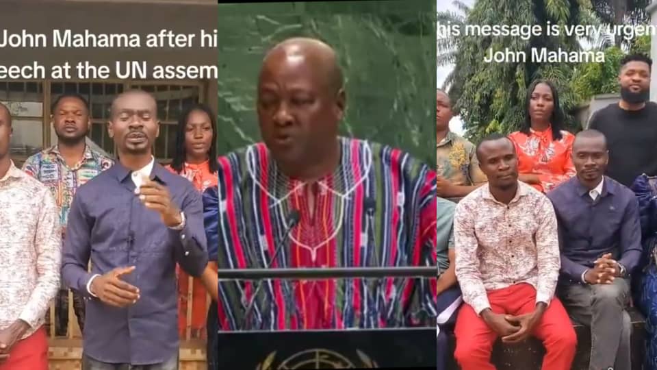 A Group of Nigerians Want Ghana’s President, John Mahama to Address their National Issues after his Powerful UN Speech.