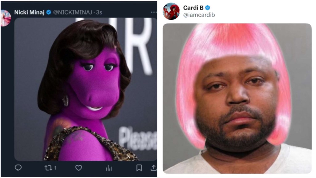 Pop lovers woke up to a beef between two of the industry’s biggest female rappers, Cardi B and Nicki Minaj beefing on X. This why Cardi B and Nicki Minaj are beefing on X