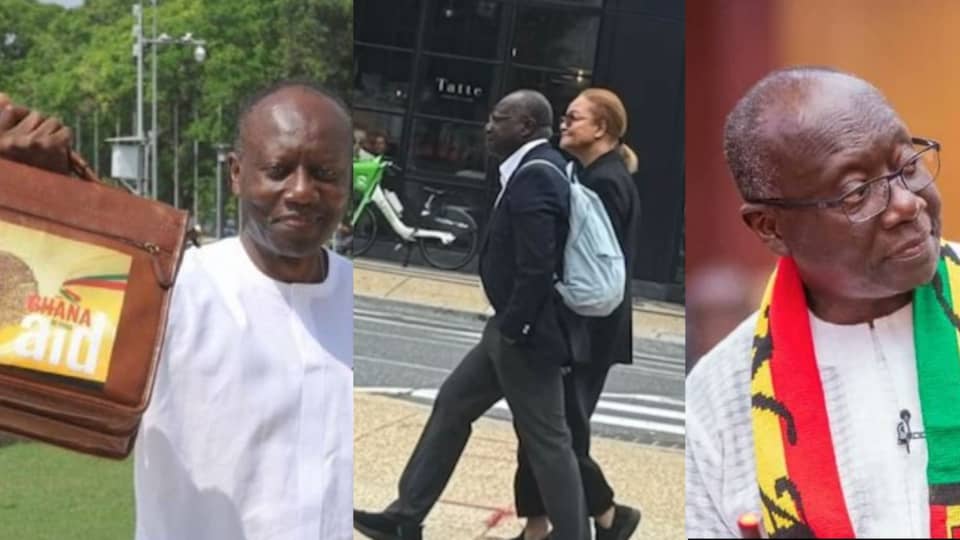 Ghana’s former Finance Minister, Ofori-Atta, once declared a “fugitive”, walks freely in Washington, DC, USA after OSP failed to bring him back.