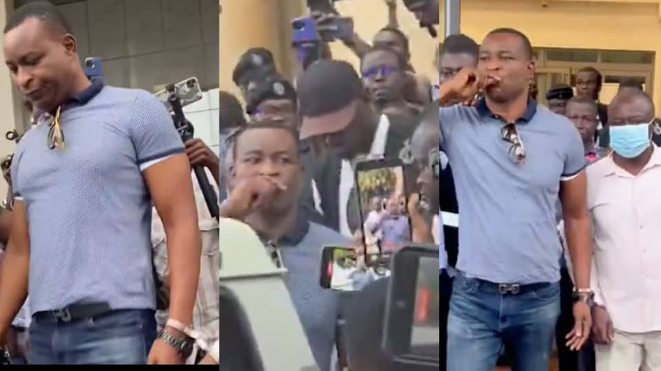 Video: Chairman Wontumi in Hand-cuffs after A-G Press New Criminal Charges Against him and Akonta Mining