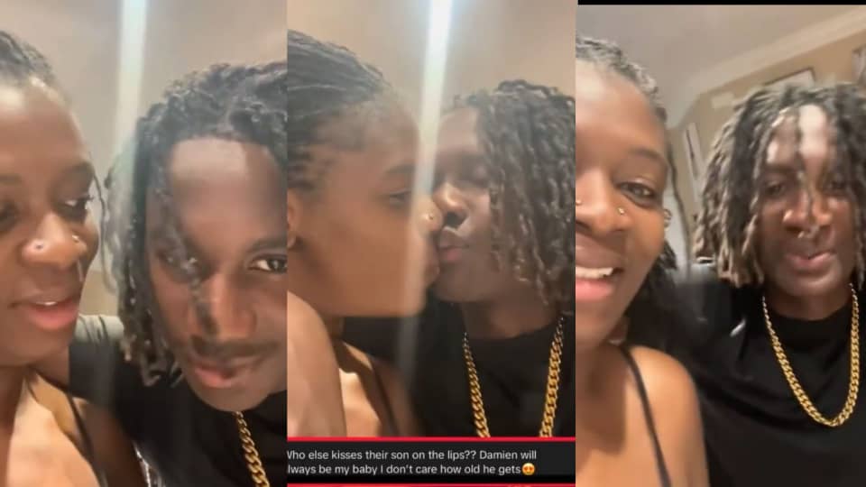 Mom Reveals When She Will Stop Kissing Her Adult Son