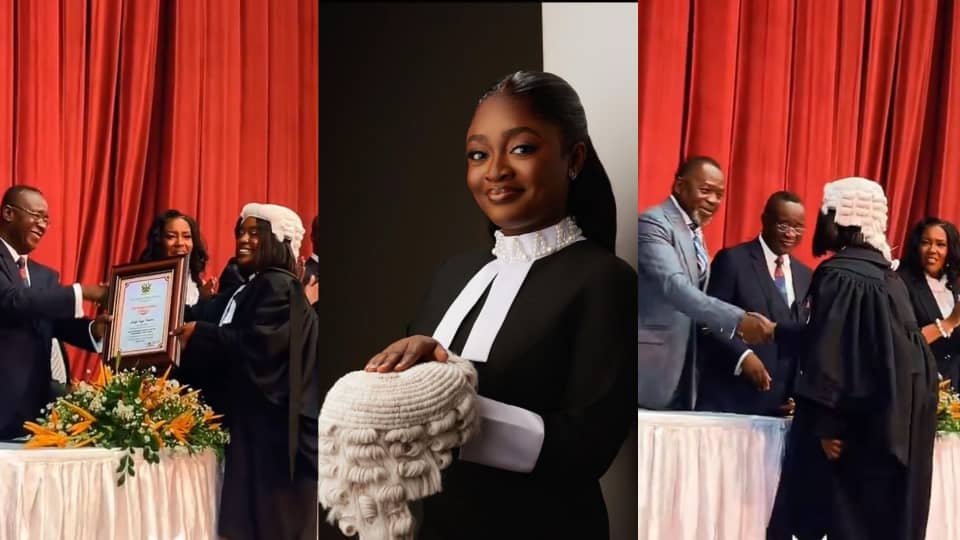 KNUST’s Teiya was the Best Graduating Student of Ghana School of Law 2025