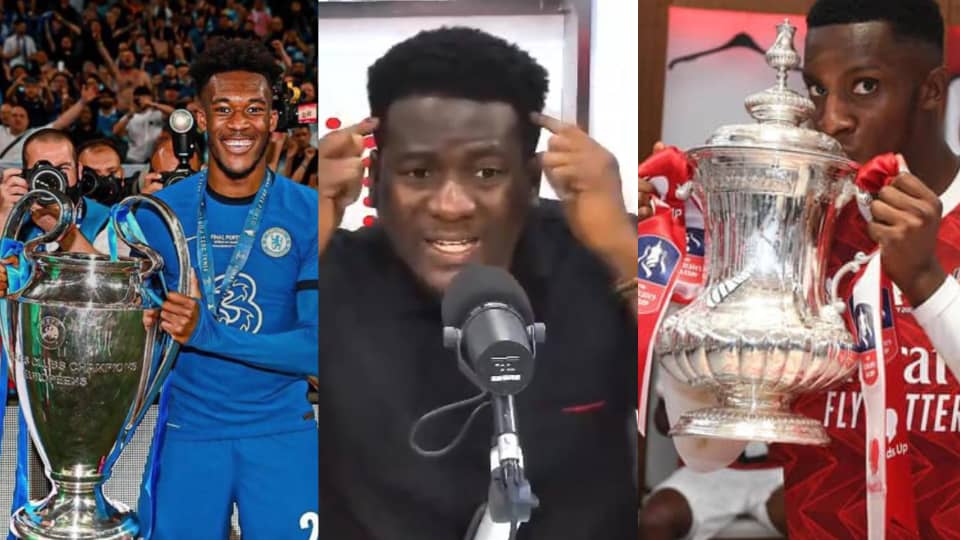 “Show Me A Proper Baller in Black Star Squad Better Than Hudson Odoi and Eddie Nketia” – Ghanain Journalist, Raymond Nyamador