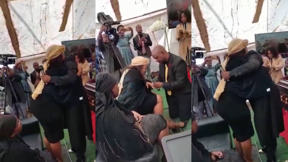 South African Pastor Proposes To Widow At Husband’s Funeral