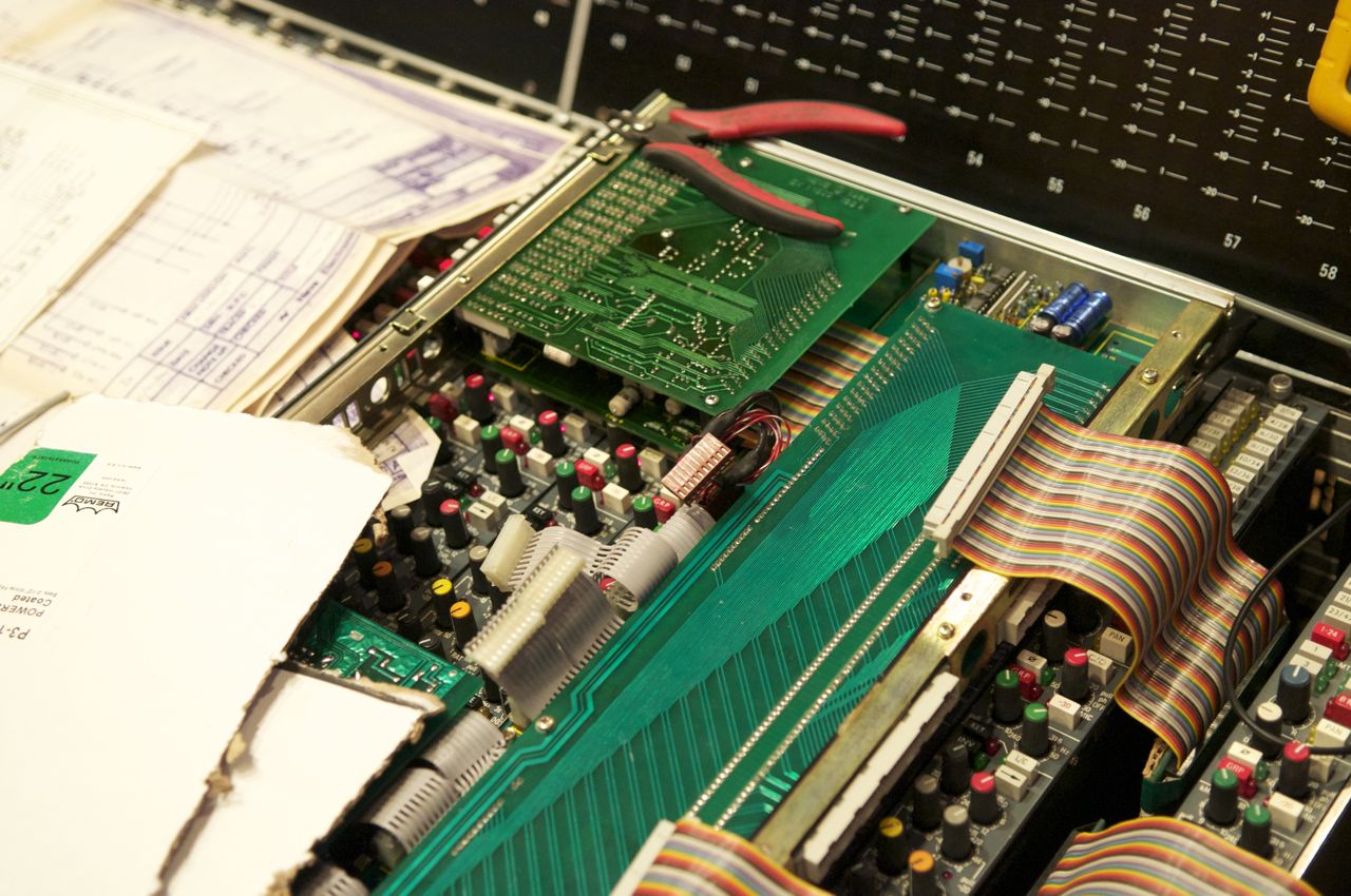 This Old Console: Renovating a Neve V3