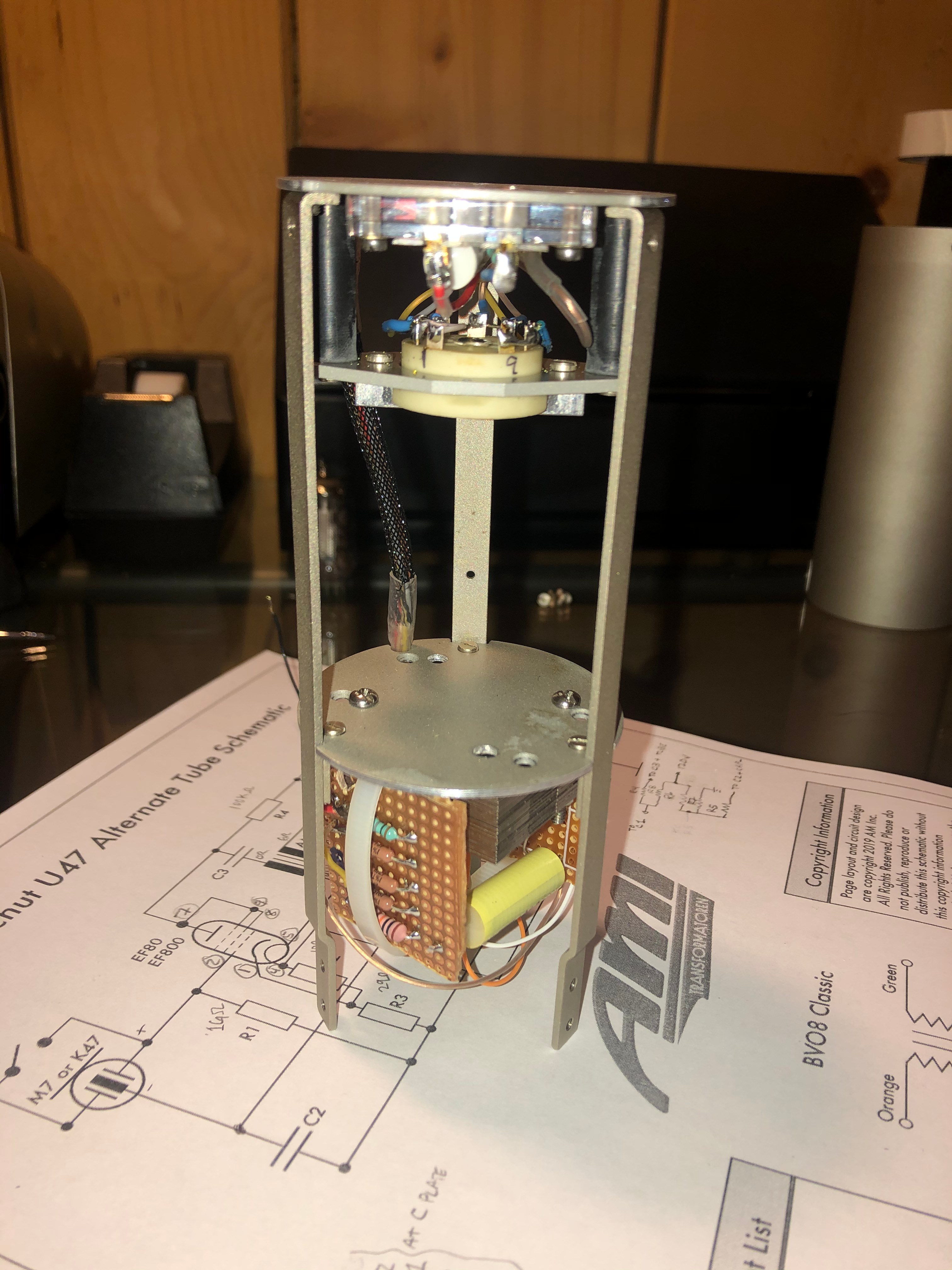 U47 microphone build – Dan Rudin Recording & Production