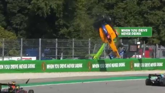 Driver Alex Peroni Walks Away From Horror Cartwheeling Crash